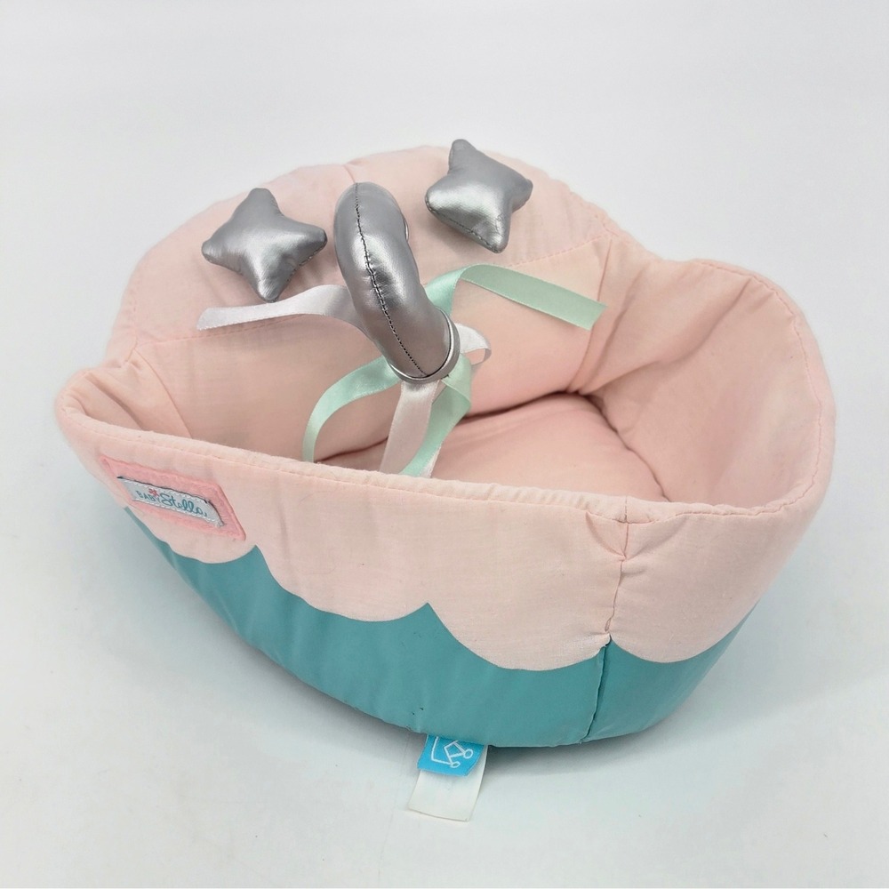 Manhattan Toy Baby Stella Splish Splash Plush Bathtub Doll Accessory Vintage 06